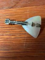 Broche muziekinstrument, Ophalen of Verzenden, Overige materialen
