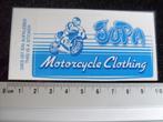 sticker Jopa motorcycle clothing logo wegrace motorkleding, Verzamelen, Verzenden, Zo goed als nieuw, Merk