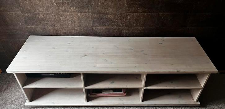 Massief grenen maatwerk meubel, Huis en Inrichting, Kasten | Televisiemeubels, Zo goed als nieuw, Minder dan 100 cm, 150 tot 200 cm