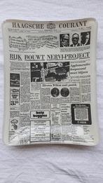 Asbakje glas Haagsche Courant voorpagina 30 maart 1972 #040, Verzamelen, Ophalen of Verzenden, Zo goed als nieuw, Asbak