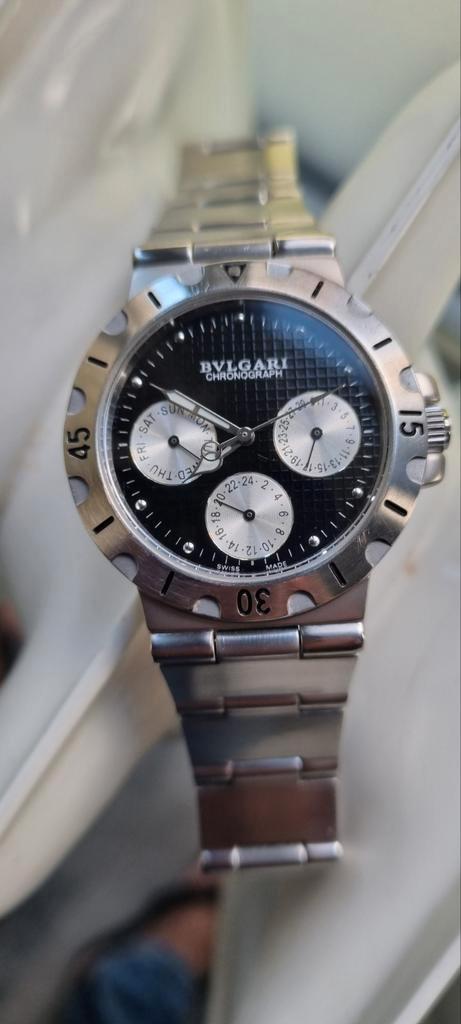 Bulgari BB23GL Horloge - Zeldzaam Model!, Sieraden, Tassen en Uiterlijk, Horloges | Heren, Gebruikt, Polshorloge, Overige merken