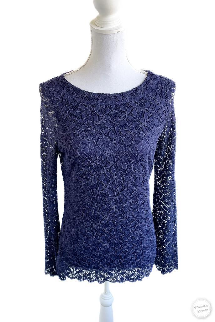 Mooie top van Kyra & Ko S, Kleding | Dames, Tops, Zo goed als nieuw, Blauw, Lange mouw, Ophalen of Verzenden