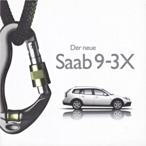 Brochure Saab 9-3X 01-2009 DUITSLAND, Boeken, Auto's | Folders en Tijdschriften, Nieuw, Overige merken, Ophalen of Verzenden