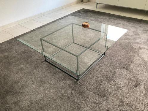 design salontafel, Huis en Inrichting, Tafels | Salontafels, Gebruikt, Minder dan 50 cm, 50 tot 100 cm, 50 tot 100 cm, Vierkant