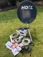Schotel + alle toebehoren decoder+smartcard), Audio, Tv en Foto, Schotelantennes, Ophalen, Zo goed als nieuw