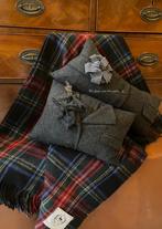 Schots wollen tartan plaid Black Stewart, Reyné, Scott - BELPO, Nieuw, Ophalen of Verzenden, Zuidbroek 46 9030 Gent BE