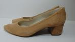 Paul Green beige leren suede pumps maat 41, Pumps, Beige, Ophalen of Verzenden, Zo goed als nieuw