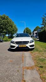 Mercedes C-klasse AMG line Black Edition 245PK, Automaat, 1800 kg, Beige, 4 cilinders
