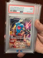 Team Rockets Wobbufffet psa 9, Ophalen of Verzenden, Zo goed als nieuw, Losse kaart, Foil