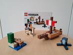 LEGO Minecraft de piratenschipreis 212595, Ophalen of Verzenden, Zo goed als nieuw