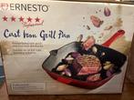 Ernesto set nieuw in doos, Huis en Inrichting, Keuken | Potten en Pannen, Gietijzer, Nieuw, Ophalen of Verzenden, Keramische plaat