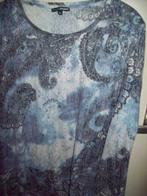 Boho  Truitje  blauw wit met glittersteentjes (L)42, Charles Vogele, Blauw, Maat 42/44 (L), Ophalen of Verzenden