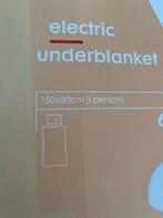 Elektrische Deken - Heerlijk Warm!, Huis en Inrichting, Eenpersoons, Wit, Ophalen of Verzenden, Deken of Dekbed