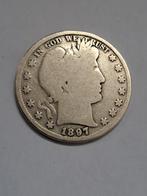 United States of Amerika half dollar 1897, Zilver, Ophalen of Verzenden, Losse munt, Noord-Amerika