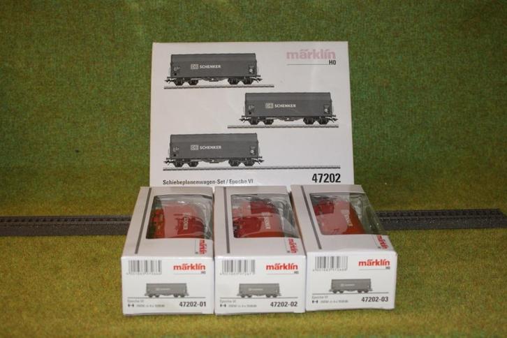 Märklin 47202 DB AG Schenker Rail Nederland, Hobby en Vrije tijd, Modeltreinen | H0, Nieuw, Treinset, Wisselstroom, Märklin, Ophalen of Verzenden