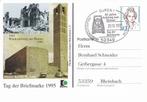 Duitsland – Postkarte – Tag der Briefmarke 1995 – Ruinen, Postzegels en Munten, Brieven en Enveloppen | Buitenland, Verzenden
