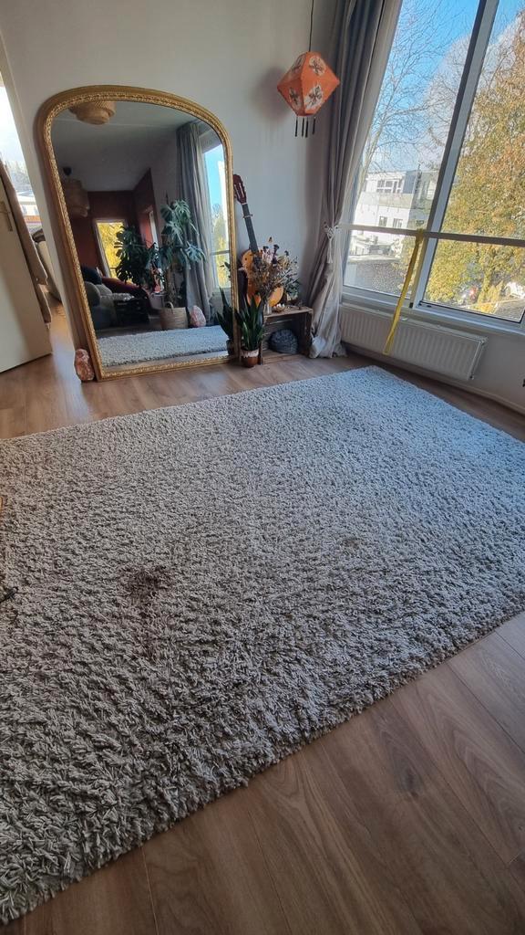 Groot beige vloerkleed Leen Bakker (200x290), Huis en Inrichting, Stoffering | Tapijten en Kleden, Gebruikt, 200 cm of meer, 200 cm of meer