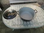 braadpan, Huis en Inrichting, Keuken | Potten en Pannen, Ophalen, Gebruikt, Gietijzer, Koekenpan of Braadpan