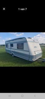 Tec caravan met kinderkamer 5 personen, Rondzit, Particulier, 6 tot 7 meter, Fietsenrek
