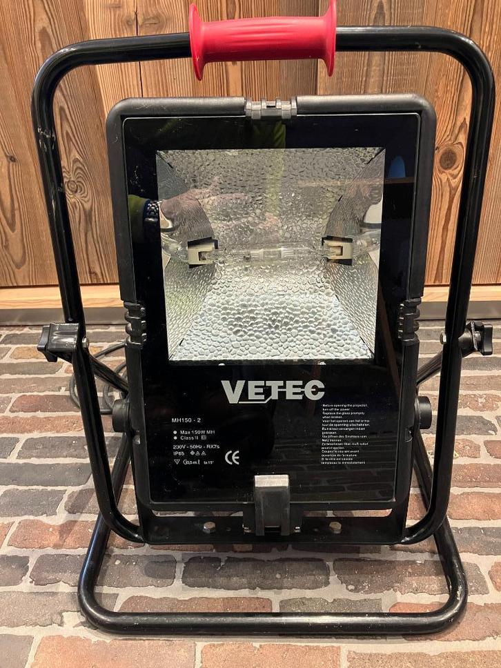 Bouwlamp VETEC, Doe-het-zelf en Verbouw, Gereedschap | Overige machines, Zo goed als nieuw, Ophalen