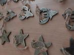 Te koop metaal kerstfiguurtjes, Diversen, Kerst, Ophalen of Verzenden, Zo goed als nieuw