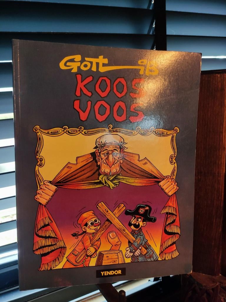 Koos voos, Eén stripboek, Ophalen of Verzenden, Gelezen
