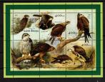 g.bissau 2001 pf blok roofvogels birds of prey vogels, Ophalen of Verzenden, Postfris, Dier of Natuur