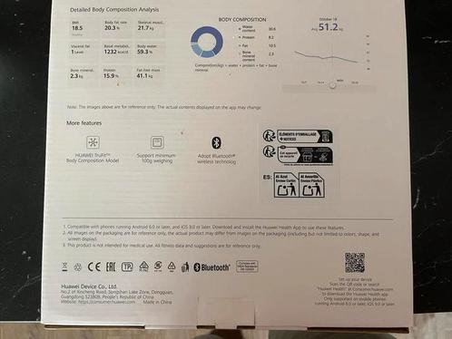 Huawei Scale 3 - Nieuw in doos, Sieraden, Tassen en Uiterlijk, Uiterlijk | Dieet en Afvallen, Nieuw, Apparaat, Ophalen of Verzenden