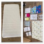Matras voor ledikant + pakket beddengoed, boxkleed etc, Ophalen of Verzenden, Zo goed als nieuw, Ledikant