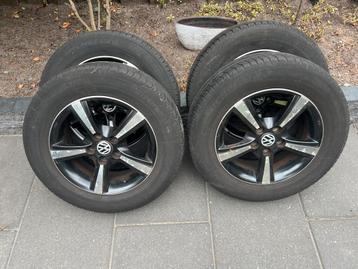 Tekoop 14inch vw polo velgen met zomerbanden(steek 5x100 beschikbaar voor biedingen