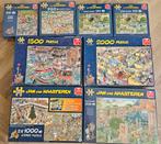 8x Jan van Haasteren puzzels, Hobby en Vrije tijd, Denksport en Puzzels, Ophalen, 500 t/m 1500 stukjes, Zo goed als nieuw