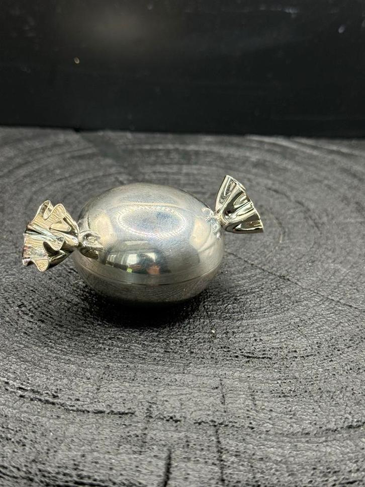 Zilveren snoepdoosje 925 - Juwelendoosje/Tandendoosje, Antiek en Kunst, Antiek | Goud en Zilver, Zilver, Ophalen of Verzenden