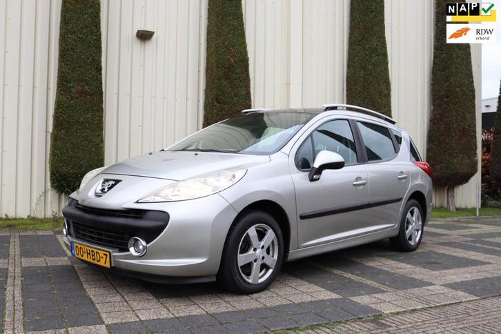 Peugeot 207 SW 1.4 VTi XS Panoramadak, Airco, Trekhaak, LMV, Auto's, Peugeot, Bedrijf, Te koop, Airbags, Airconditioning, Boordcomputer