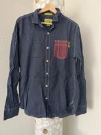 Superdry overhemd xl blauw vaste prijs, Blauw, Zo goed als nieuw, Schipluidenlaan 20 5035KJ Tilburg, Merkfreak