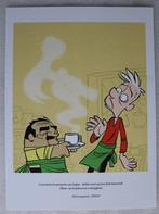 Luxe prent, zeefdruk Eugène, Bakkie troost, genummerd 38/100, Verzamelen, Stripfiguren, Ophalen of Verzenden, Overige figuren