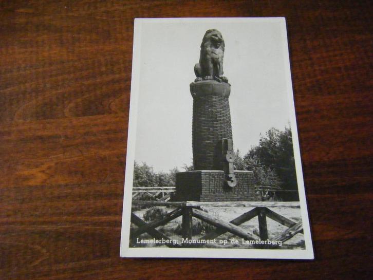 J35 - Lemelerberg - Monument - Mooi/Oud, Verzamelen, Ansichtkaarten | Nederland, Ophalen of Verzenden