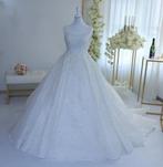 Trouwjurk, Ophalen, Zo goed als nieuw, Wit, Trouwjurk