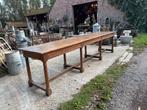 Antieke eiken eettafel of kloostertafel groot 335 cm lang, Ophalen