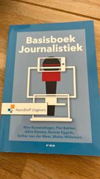 Basisboek Journalistiek, Ophalen of Verzenden, Zo goed als nieuw, Gonnie Eggink; Malou Willemars; Piet Bakker; Aline Douma; Nic...
