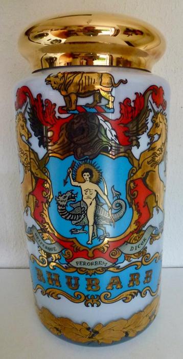 Royal Pharmaceutical Society Apothecary Jar (Apothekerspot). beschikbaar voor biedingen