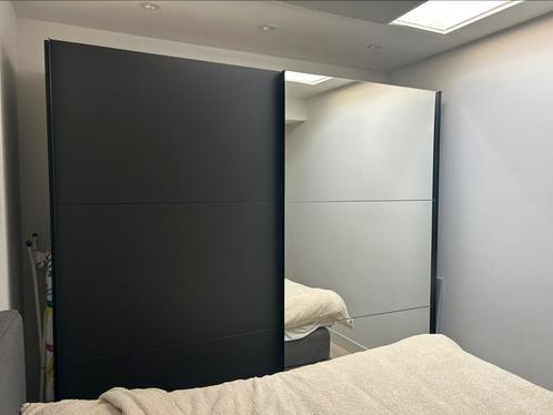 Moderne Haco kledingkast 2 schuifdeuren, Huis en Inrichting, Kasten | Kledingkasten, Zo goed als nieuw, 200 cm of meer, 50 tot 75 cm