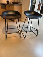HAY About a stool zwart 2 krukken, 2 krukken, Ophalen, Zo goed als nieuw, 60 tot 90 cm