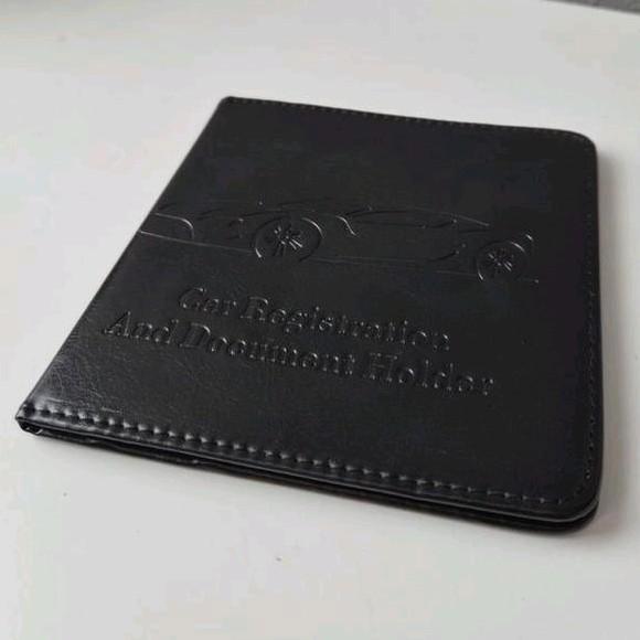 Nieuwe Autopapieren Houder,  mapje voor autopapieren, zwart, Auto diversen, Auto-accessoires, Nieuw, Ophalen of Verzenden