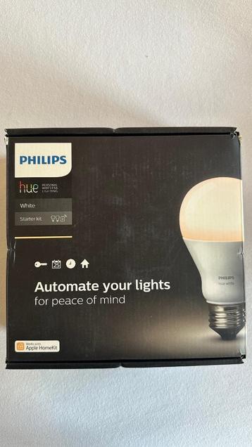 Philips Hue White Starter Kit (E27) beschikbaar voor biedingen