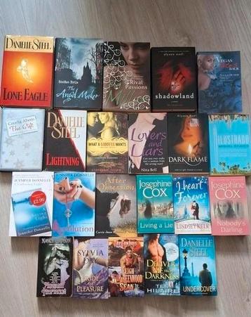 22 stuks Diverse engelse boeken  English books beschikbaar voor biedingen