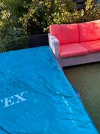 Tuinbank 2-zits met kussens, Ophalen of Verzenden, Gebruikt, Overige materialen
