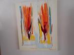 Schilderij van Marianne van den Wijngaard, Antiek en Kunst, Kunst | Schilderijen | Abstract, Ophalen