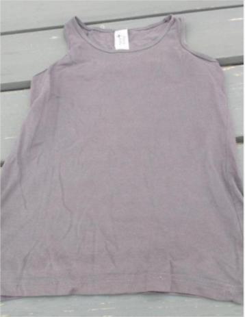 Hemdje singlet topje maat 146 / 152 here + there donkergrijs beschikbaar voor biedingen
