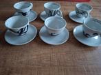 6 kop schotels illy espresso Art 1997 Mario Giacomelli , Huis en Inrichting, Keuken | Servies, Ophalen