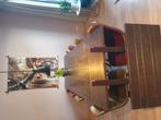 Prachtige eiken eettafel voor 6 - 10 pers., Huis en Inrichting, Tafels | Eettafels, Ophalen, Gebruikt, Eikenhout, 200 cm of meer